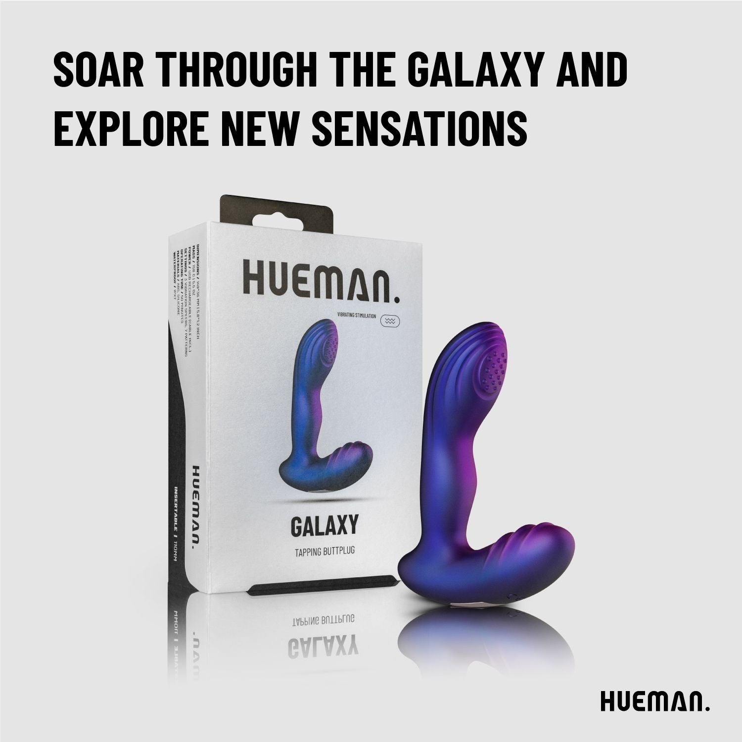 Hueman - Klopfender Analplug