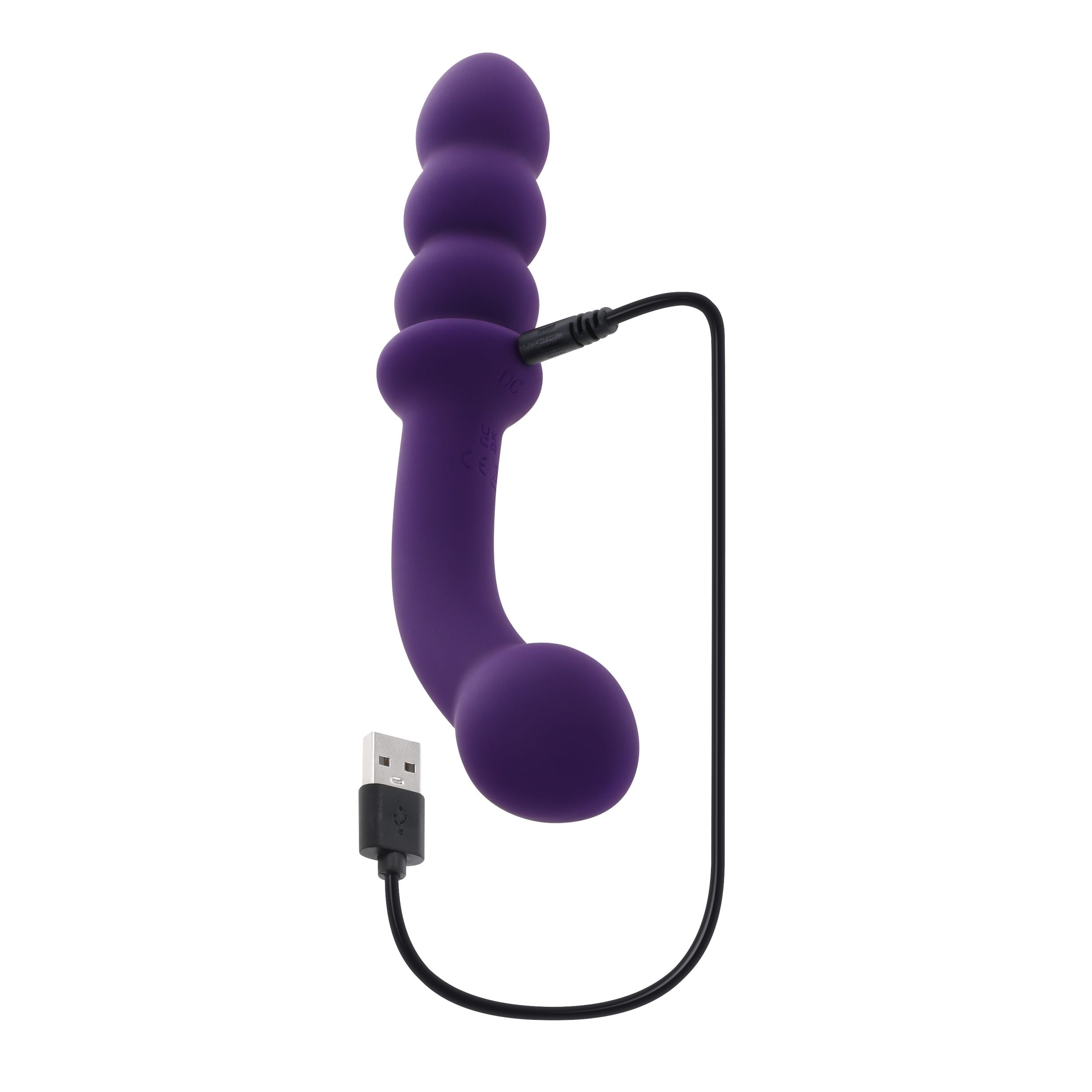 Playboy - The Seeker Vibrator - Doppeltes Ende G-Punkt und P-Punkt - Lila