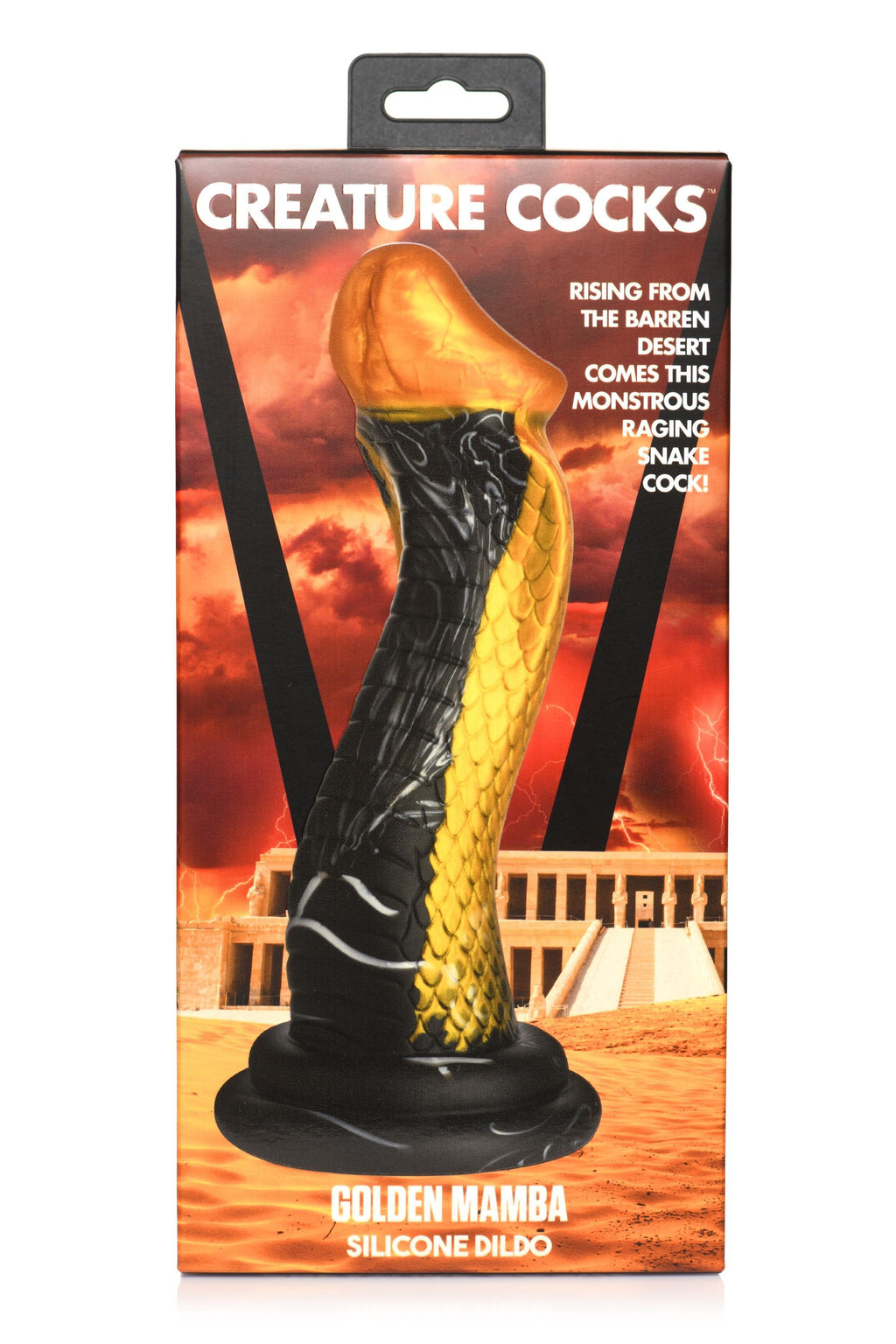 Goldener Mamba-Dildo