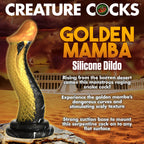 Goldener Mamba-Dildo