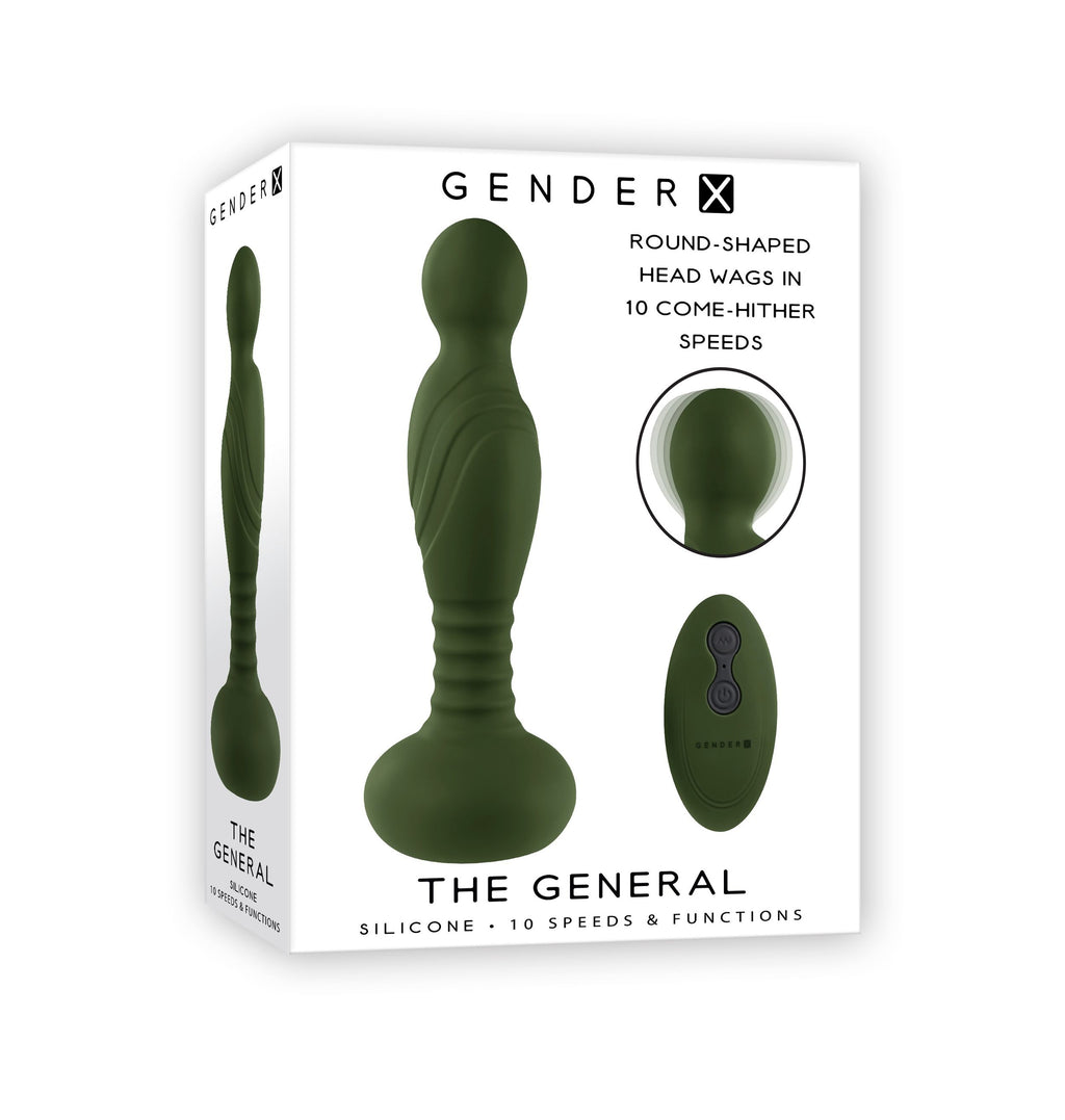 Evolved - The General Anal Vibrator - Doppelmotor mit Fernbedienung