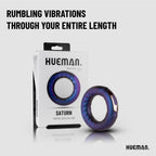 Hueman - Saturn Vibrierender Penis-/Hodenring