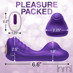 Inmi - Ride N' Grind Vibrator mit Fernbedienung - Doppelmotor