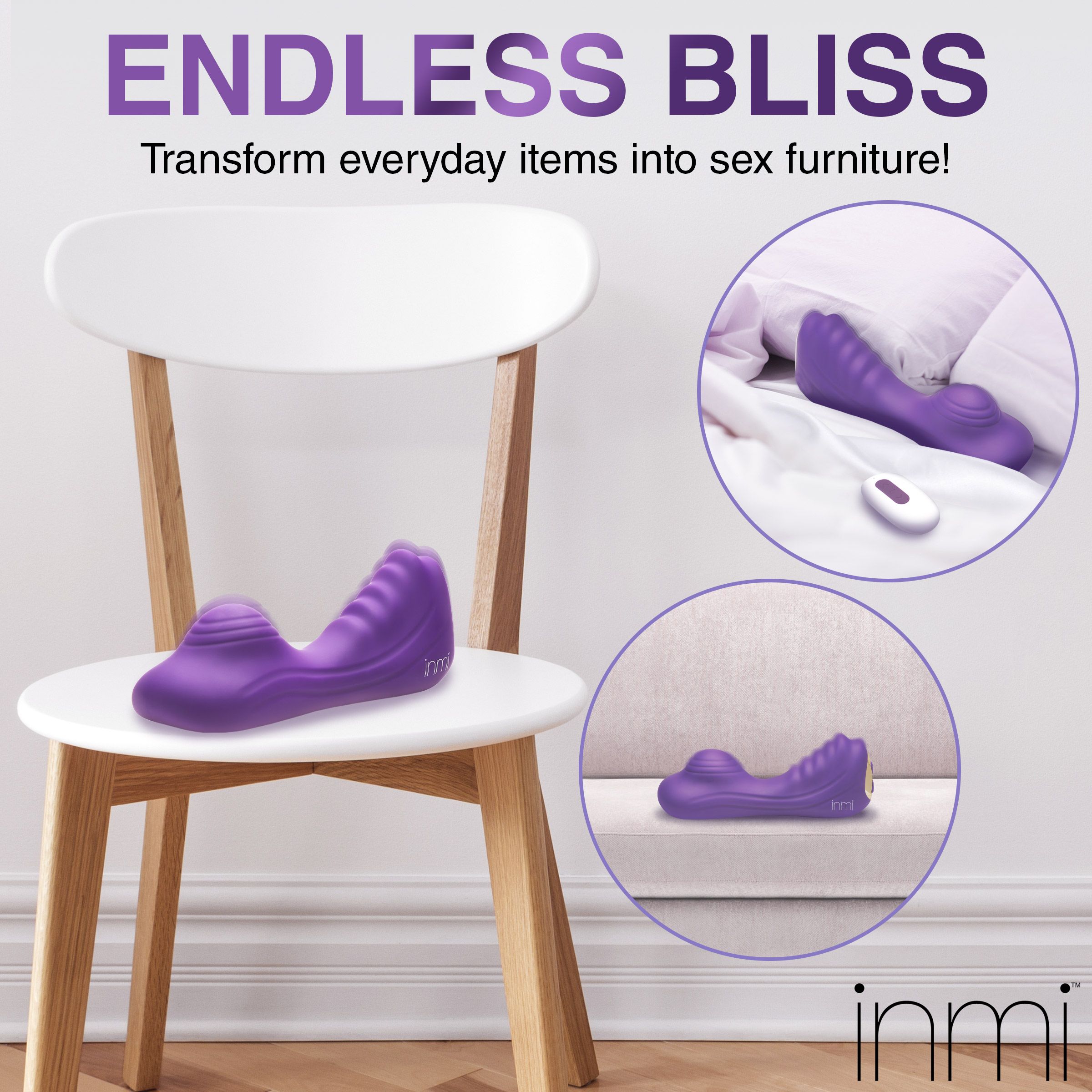 Inmi - Ride N' Grind Vibrator mit Fernbedienung - Doppelmotor