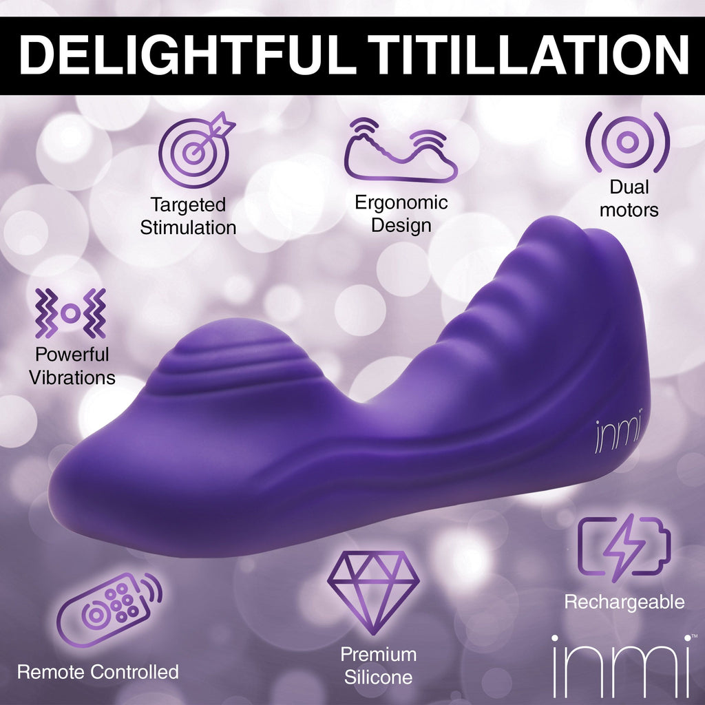 Inmi - Ride N' Grind Vibrator mit Fernbedienung - Doppelmotor