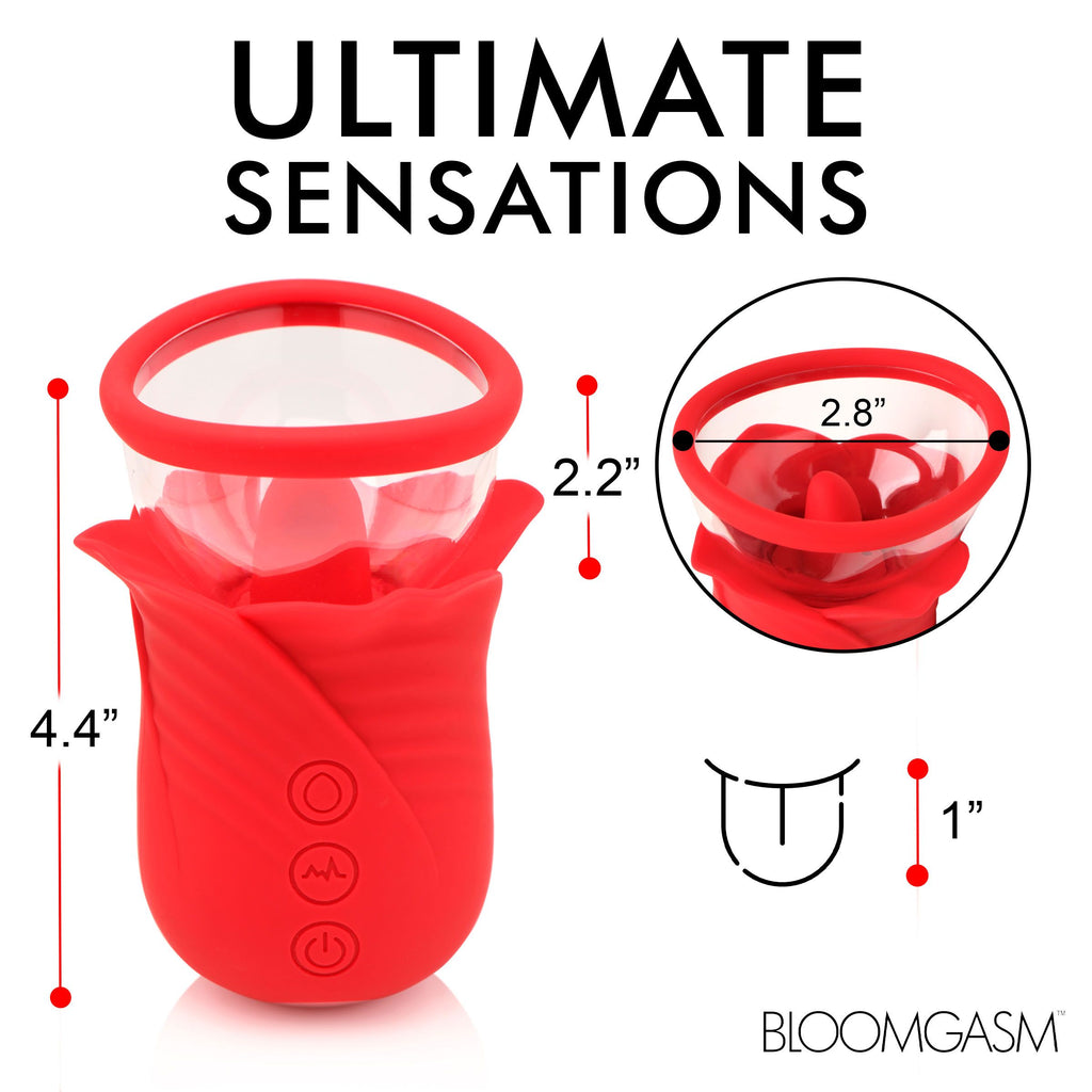Lily Lover - Klitoris-Stimulator mit Saugfunktion und Vibration - Silikon