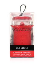 Lily Lover - Klitoris-Stimulator mit Saugfunktion und Vibration - Silikon