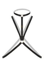 Christine - Strappy Harness Bralette Secret Love schwarz - Oberkörper 02