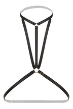 Christine - Riemchen-Harness Bralette Obsession -schwarz