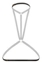 Christine - Riemchen-Harness Bralette Obsession -schwarz