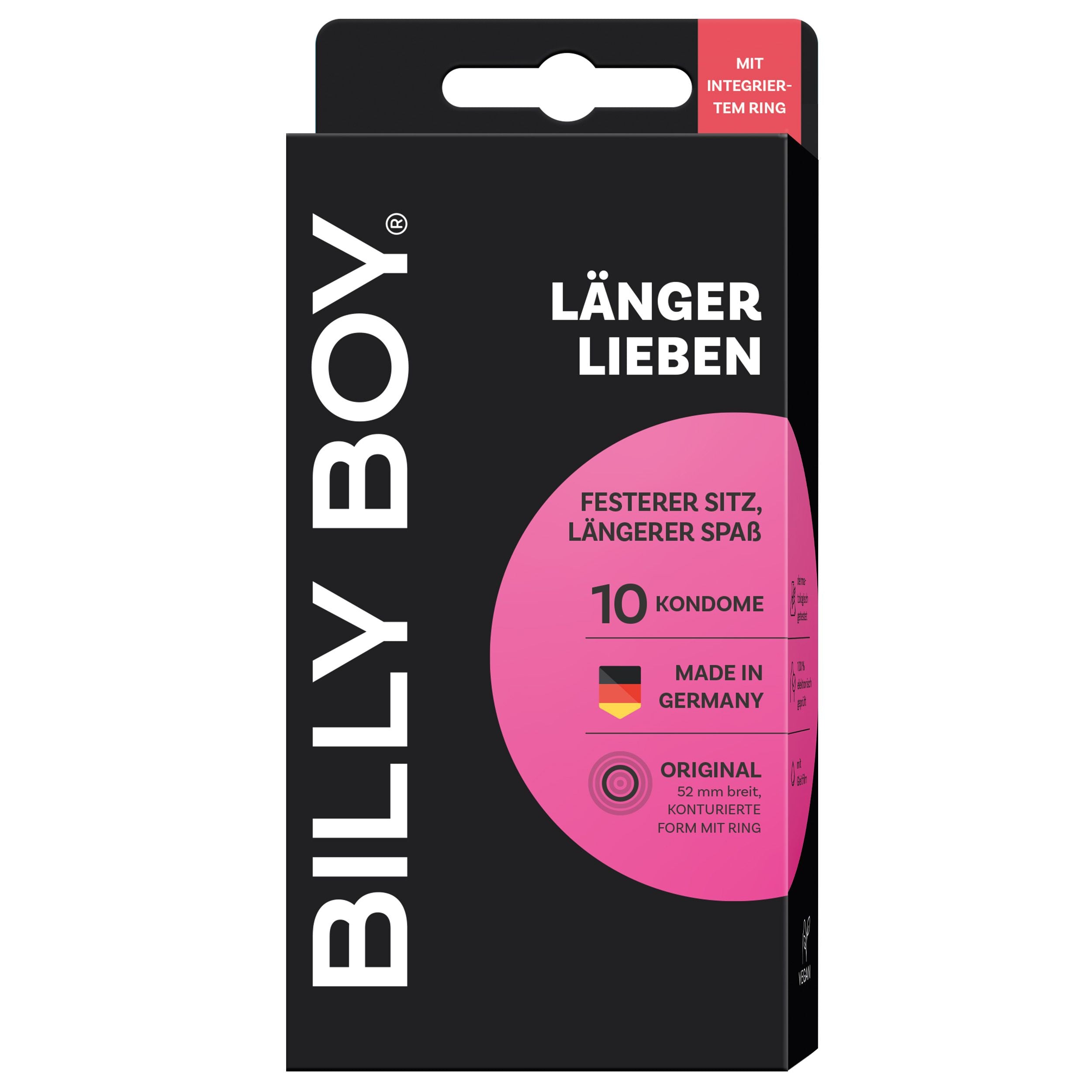 Billy Boy – Länger Lieben Kondome – 10 Stück