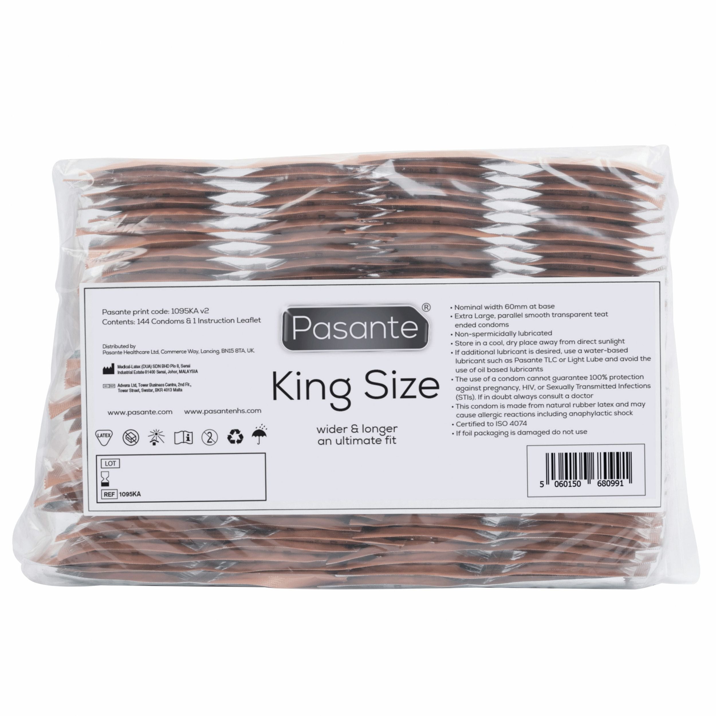 Pasante King Size Kondome 144 Stück
