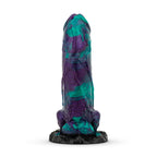 Mythical Mates - Dragonfly Dildo Lila & Grün - 22.6 cm