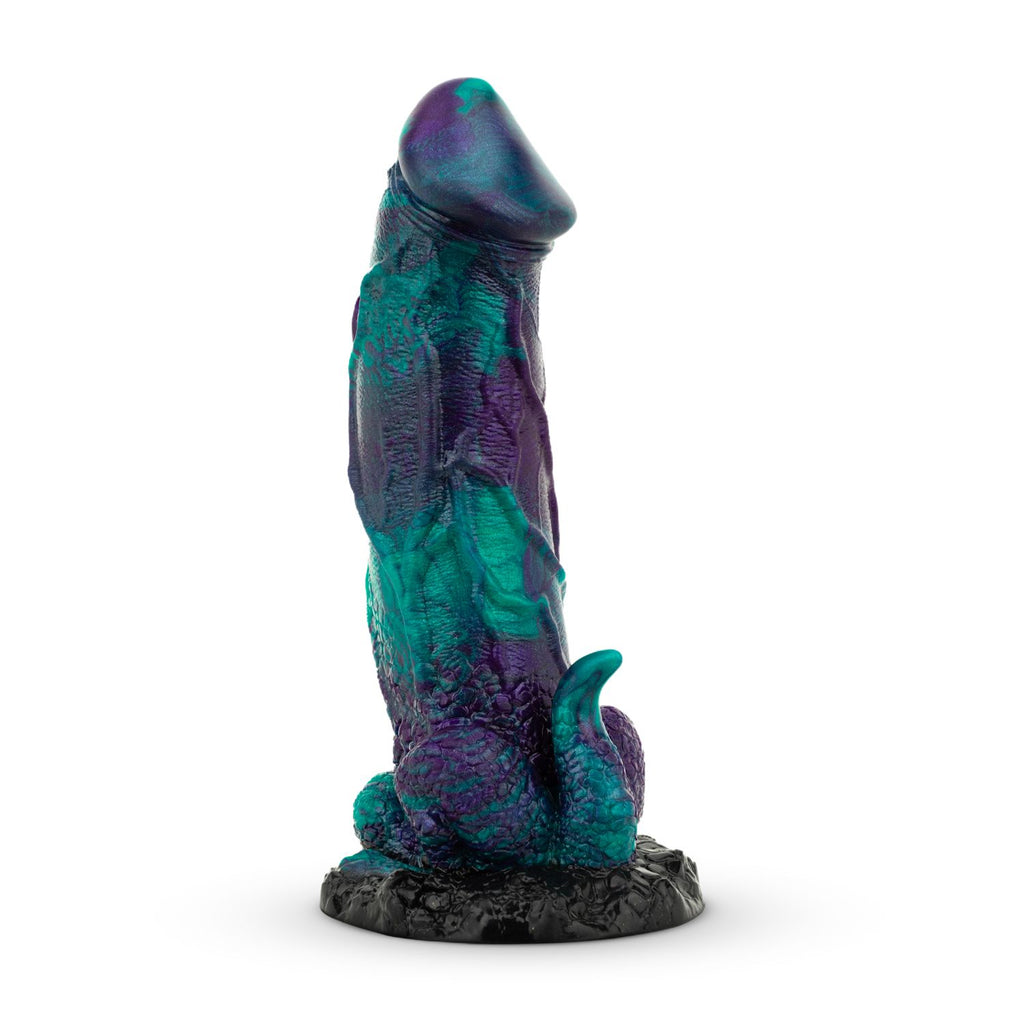 Mythical Mates - Dragonfly Dildo Lila & Grün - 22.6 cm