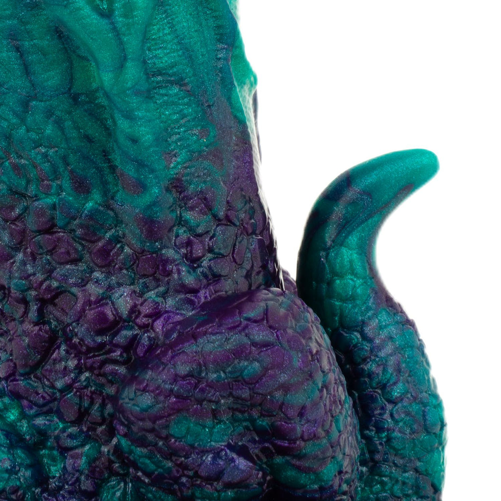 Mythical Mates - Dragonfly Dildo Lila & Grün - 22.6 cm