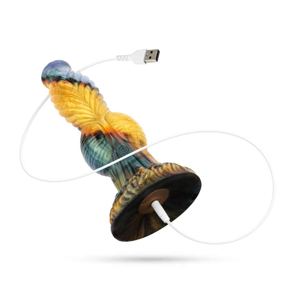 Mythical Mates - Sea Serpent Dildo mit Stoßfunktion - 26 cm
