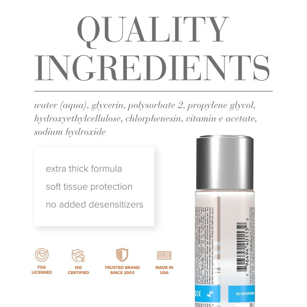 JO H2O Anal Thick Gleitgel auf Wasserbasis für Analverkehr 120 ml