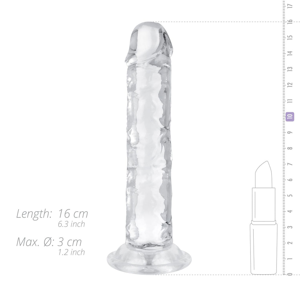 Jelly Dildo ohne Hoden - 14 cm