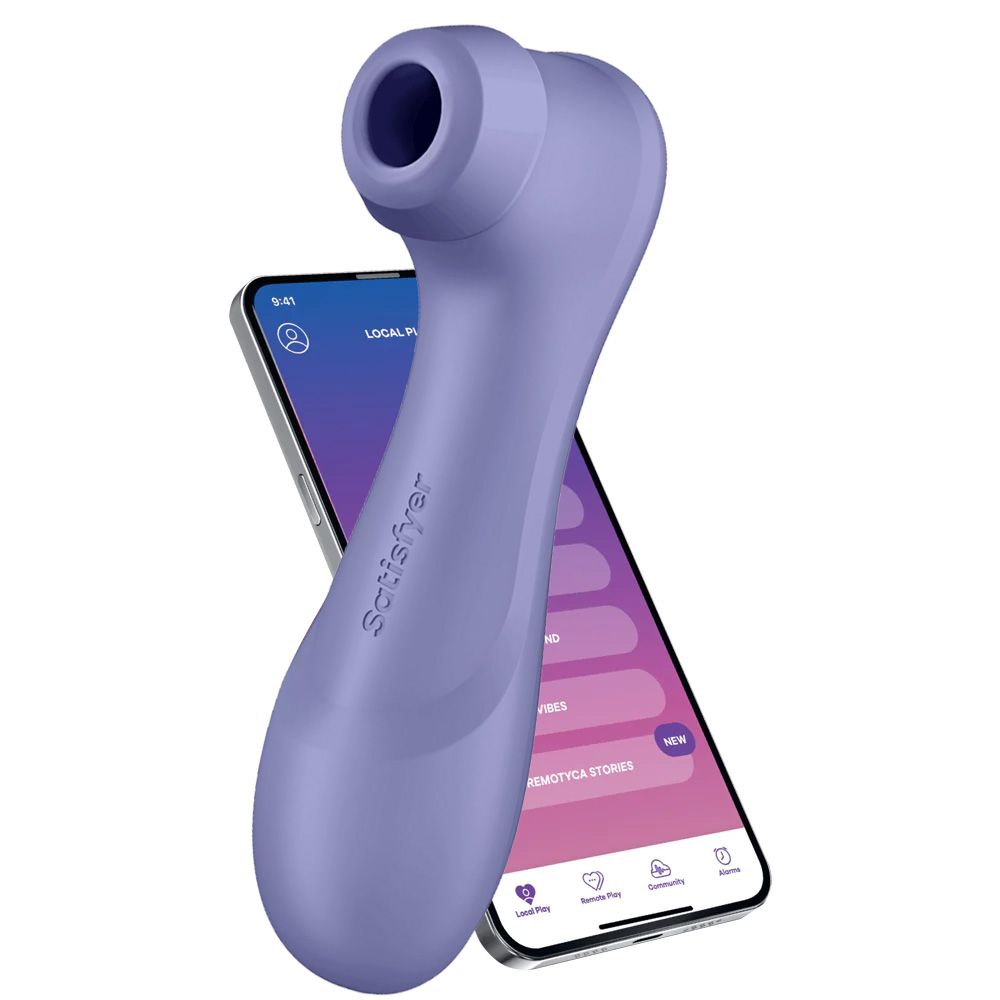 Satisfyer - Pro 2 Generation 3 App Controlled Klitoris-Stimulator - Weinrot