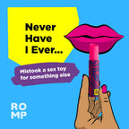 ROMP - Lipstick Klitoris-Stimulator mit Luftdrucktechnologie - Neon Pink