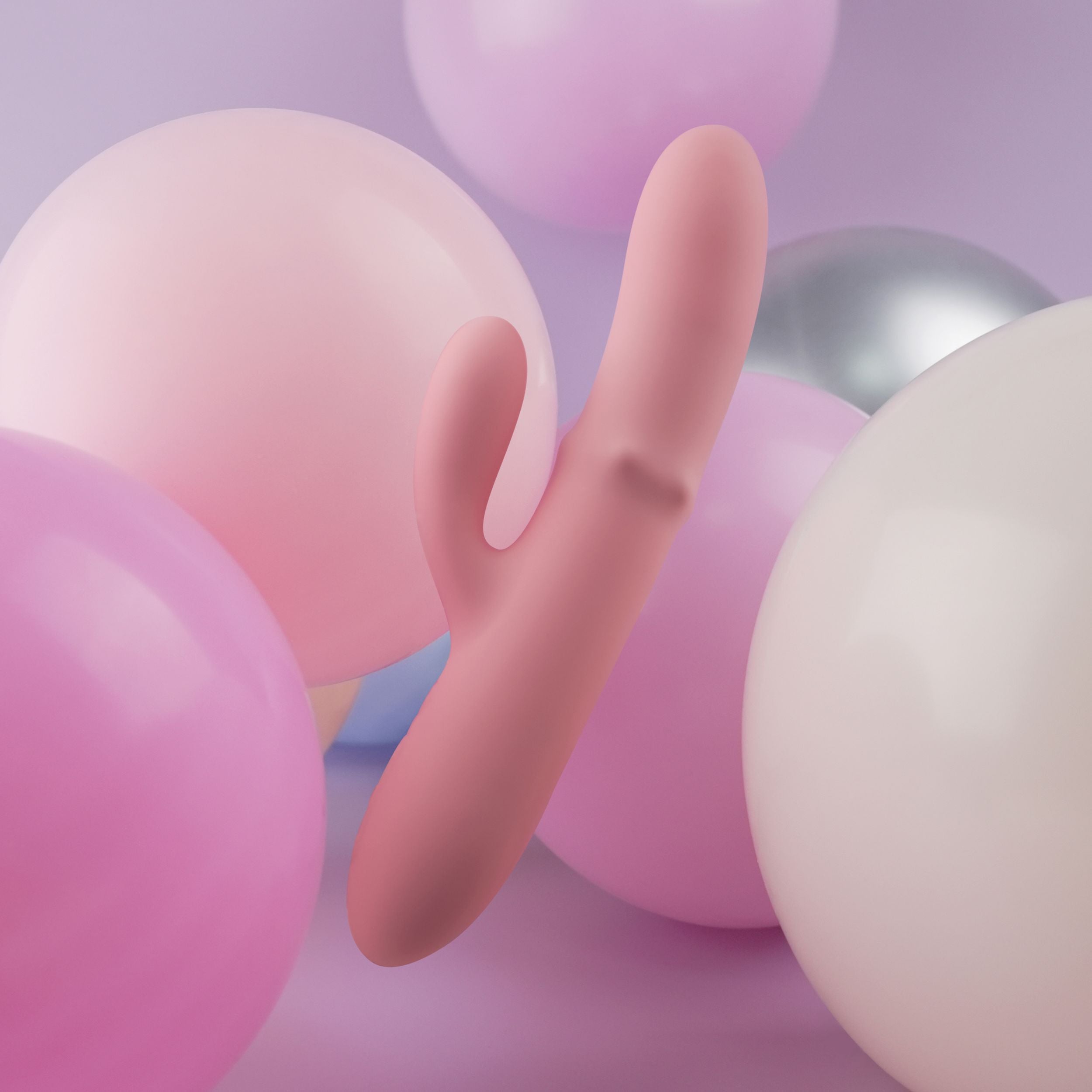SVAKOM - Mora Neo Interaktiver Stoßvibrator mit App-Steuerung - Peach