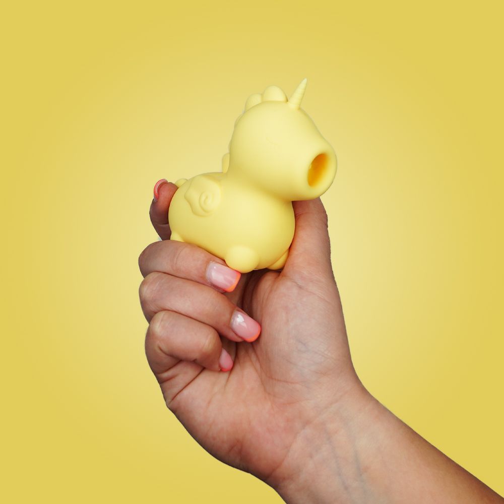 Unihorn - Bean Blossom Zungenvibrator - Klitoris-Stimulator mit dicker Zunge