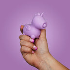 Unihorn - Bean Blossom Zungenvibrator - Klitoris-Stimulator mit dicker Zunge