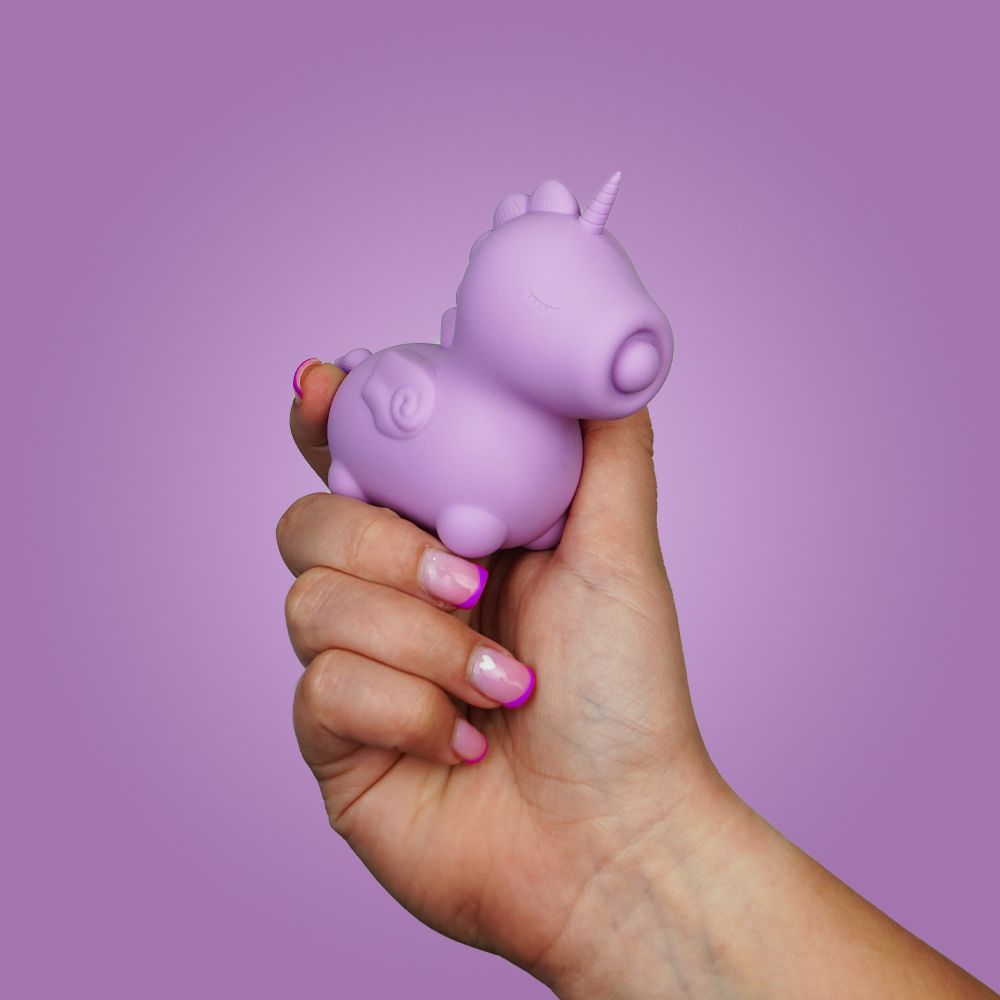 Unihorn - Bean Blossom Zungenvibrator - Klitoris-Stimulator mit dicker Zunge