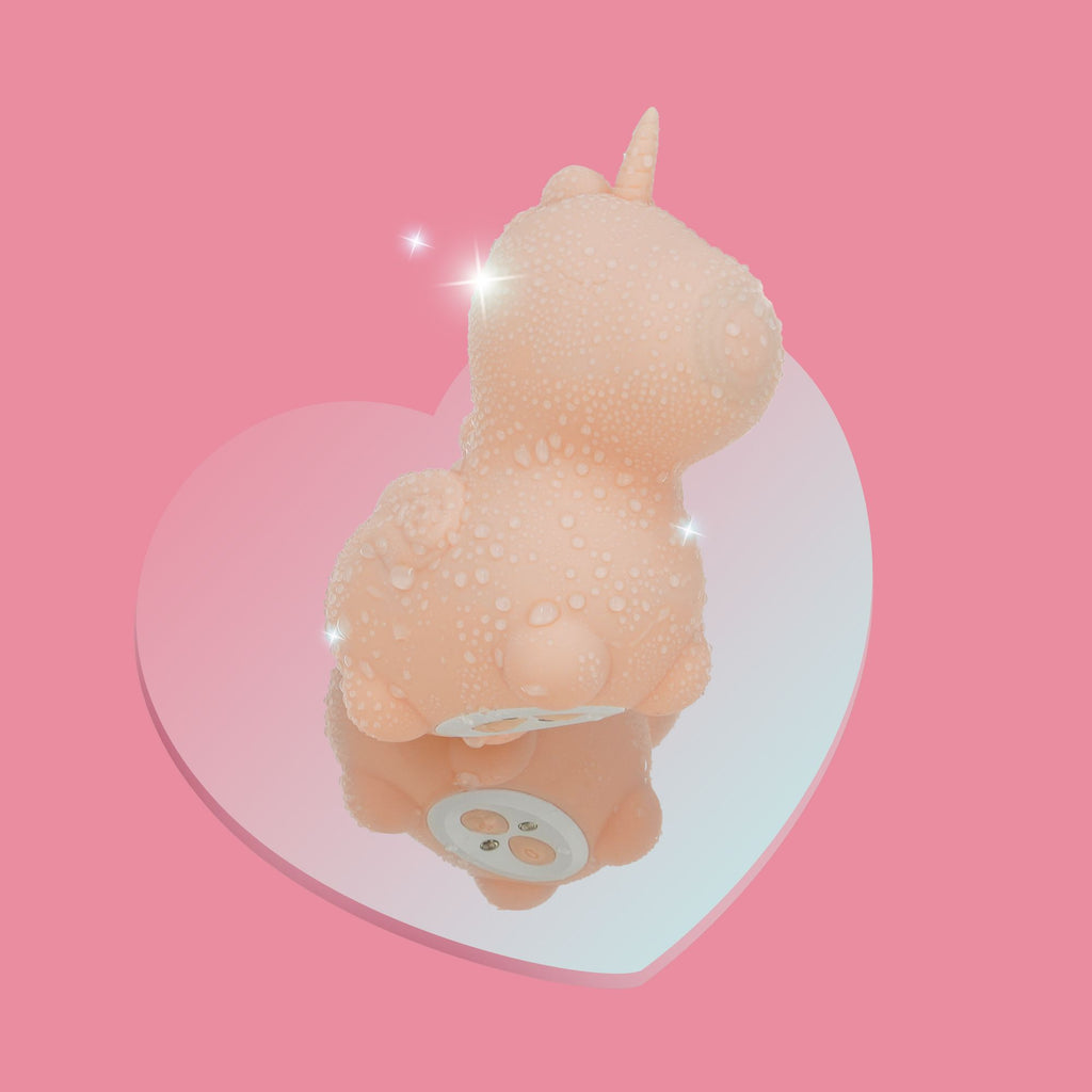 Unihorn - Bean Blossom Zungenvibrator - Klitoris-Stimulator mit dicker Zunge