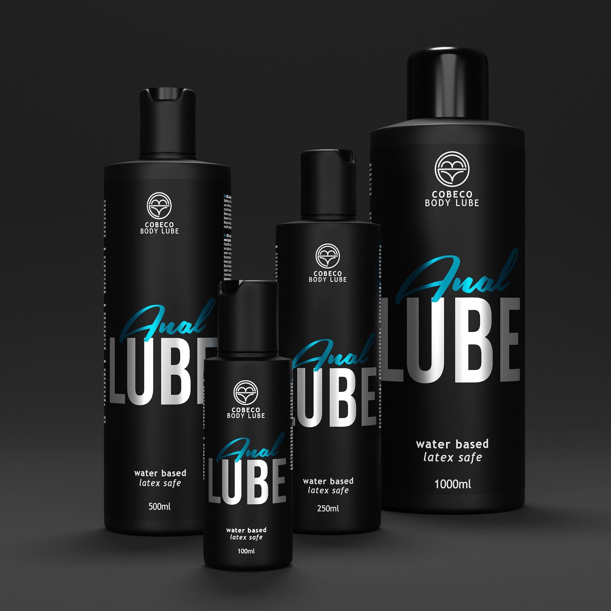 Cobeco Anales Gleitgel auf Wasserbasis 1000 ml