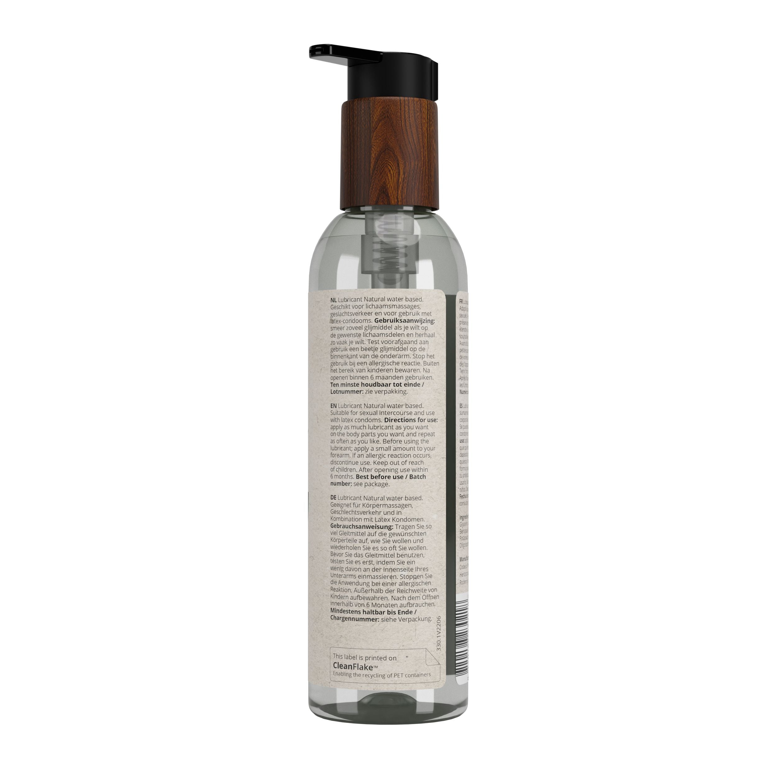 Cobeco Bio Bio-Gleitgel auf Wasserbasis 150 ml mit 100 % natürlichen und veganen Inhaltsstoffen