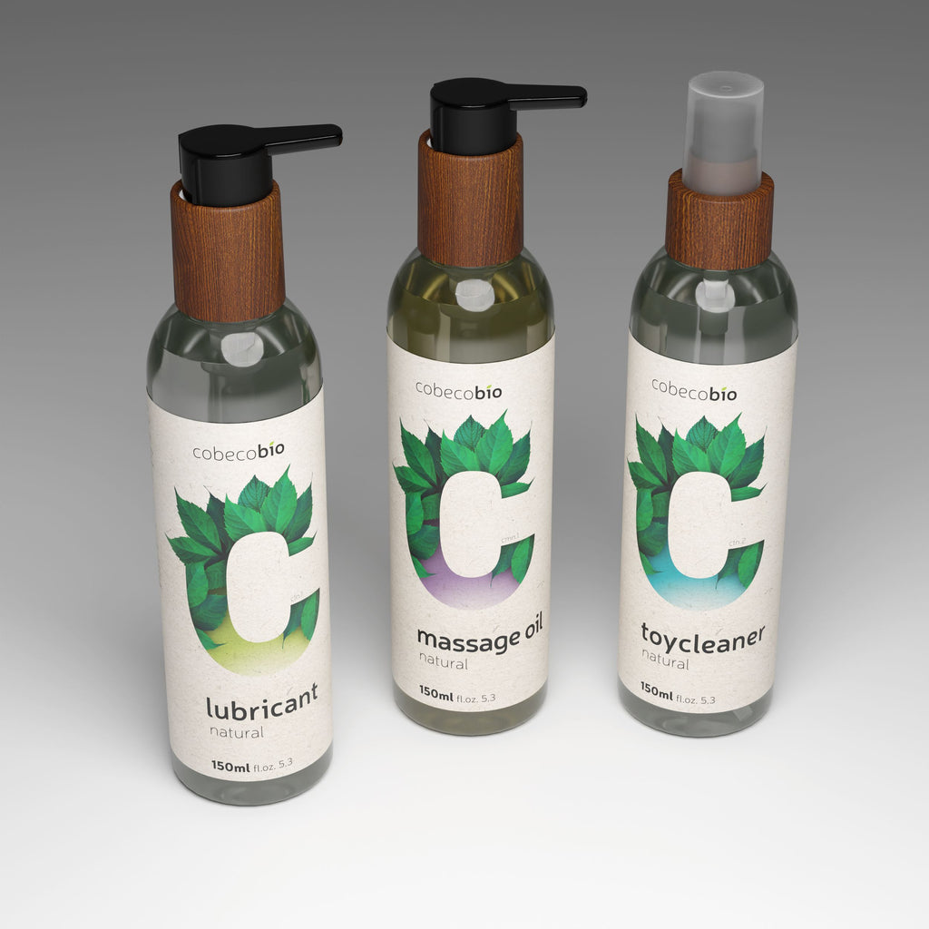 Cobeco Bio Bio-Gleitgel auf Wasserbasis 150 ml mit 100 % natürlichen und veganen Inhaltsstoffen