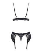 Obsessive - Driedelig Kanten Lingeriesetje