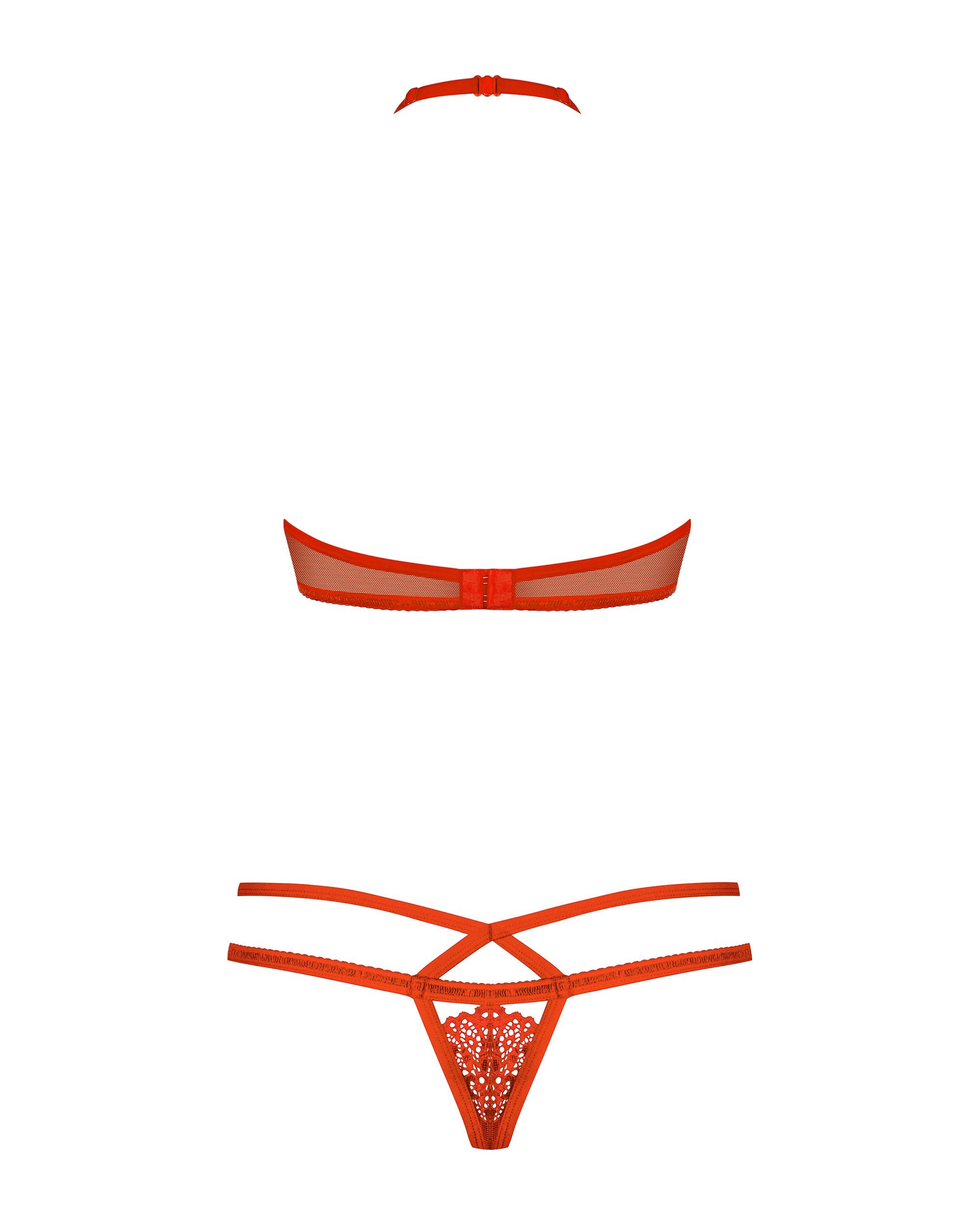 Obsessive - BH und Tanga Set - Rot