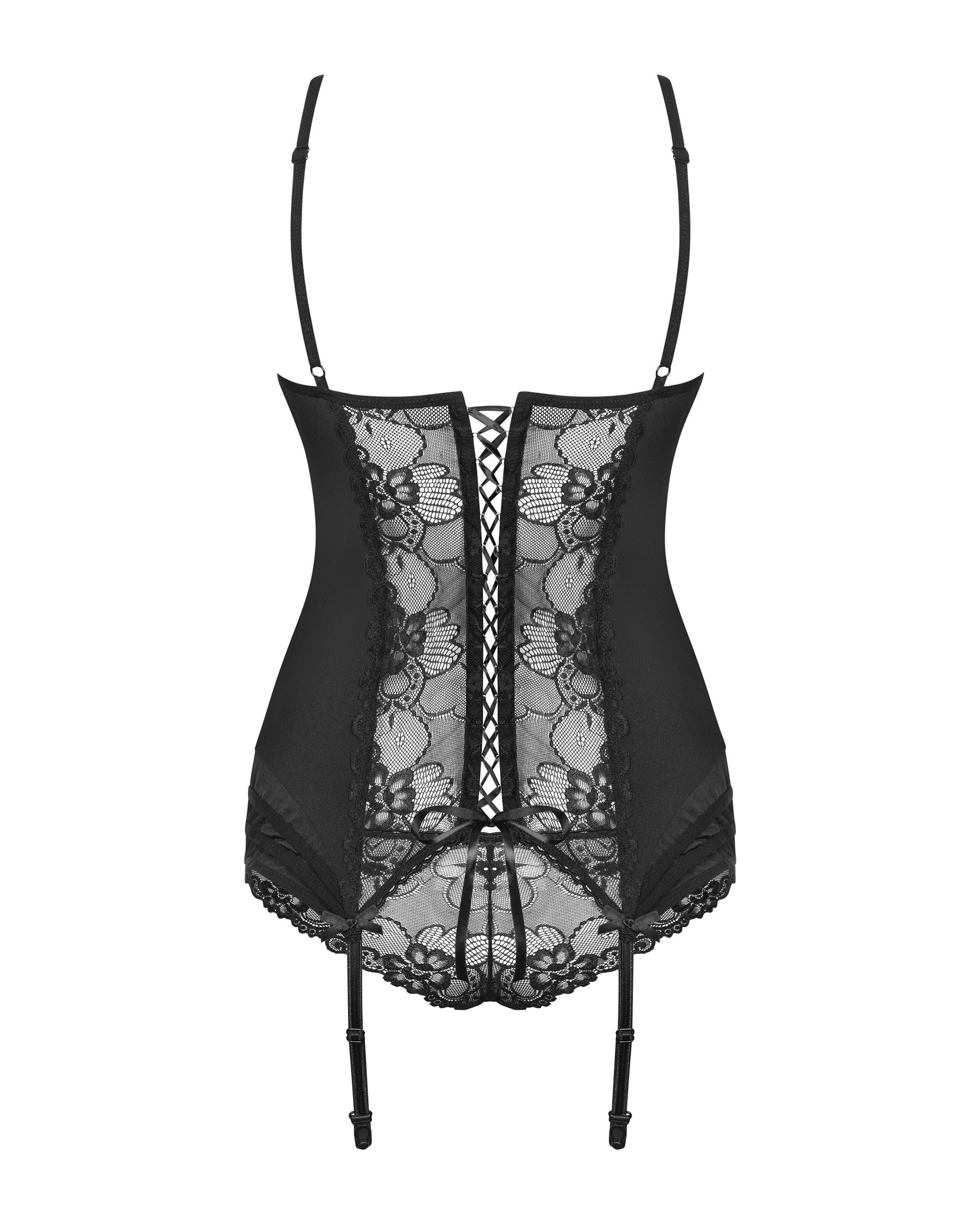 Obsessive - Heartine Strumpfhalter-Korsett-Set