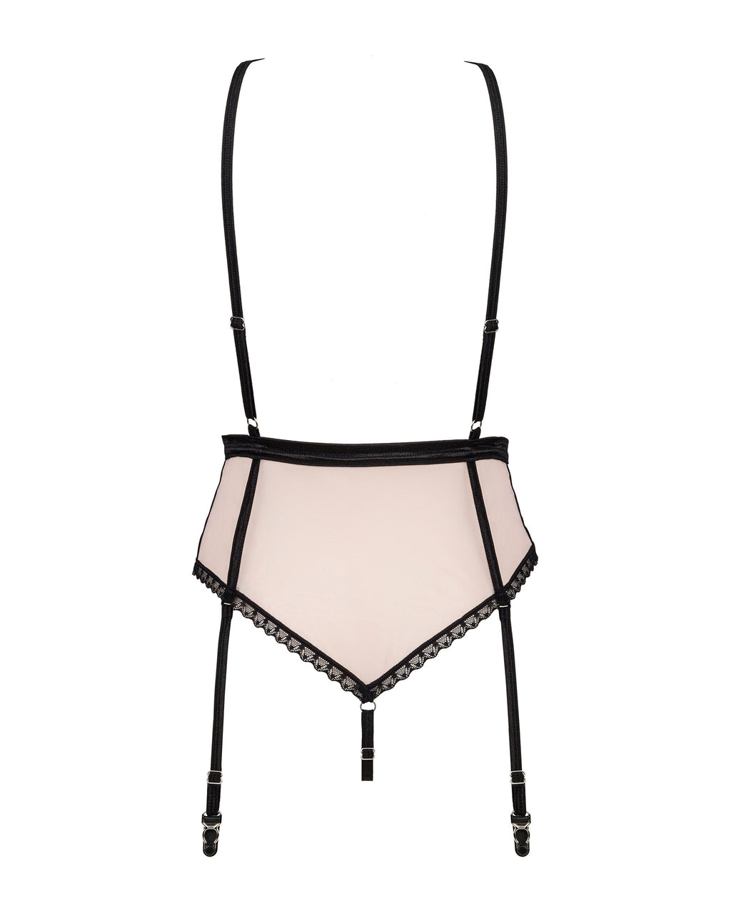 Obsessive - Lilines Garter Teddy - Rosa