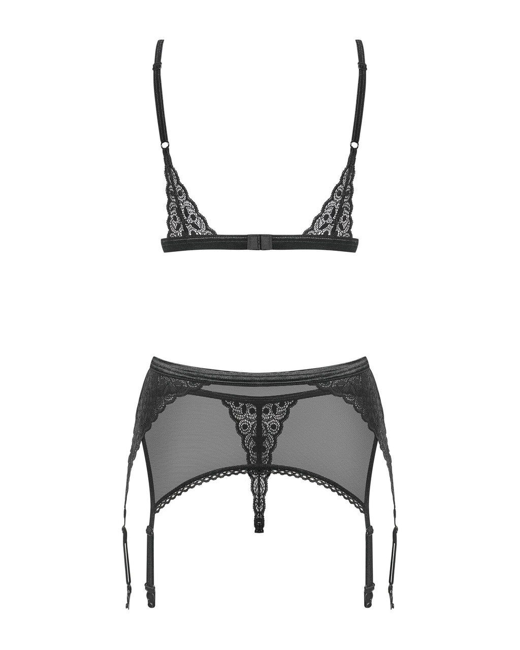 Obsessive - 3-teiliges BH-Set Shibu - schwarz