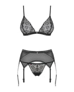 Obsessive - 3-teiliges BH-Set Shibu - schwarz