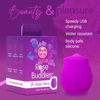 Skins - Rose Buddies The Rose Twirlz Vibrator - Klitoris Stimulator mit 10 Stufen
