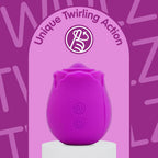 Skins - Rose Buddies The Rose Twirlz Vibrator - Klitoris Stimulator mit 10 Stufen