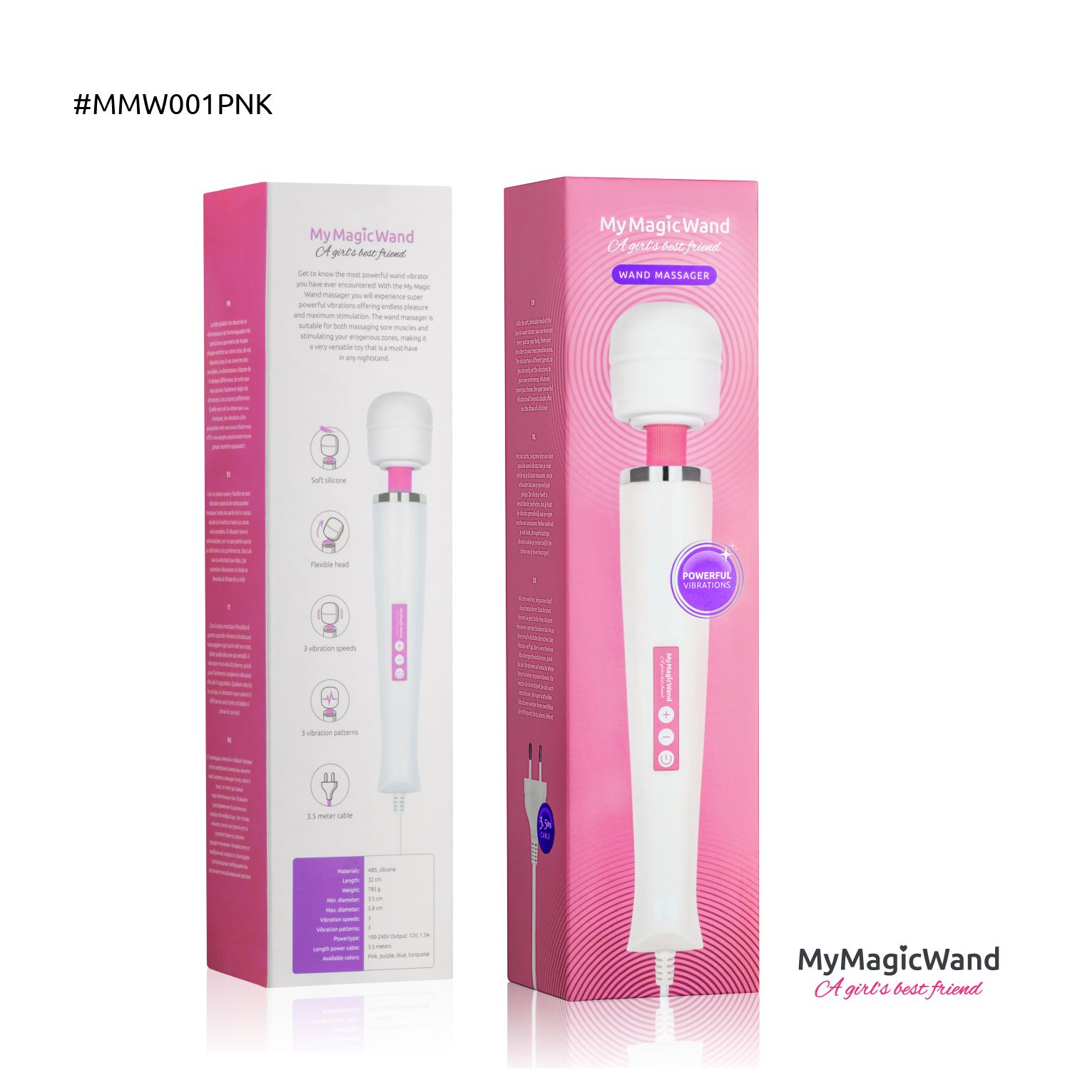 MyMagicWand - Wand Vibrator mit 6 Vibrationsstufen - Lila