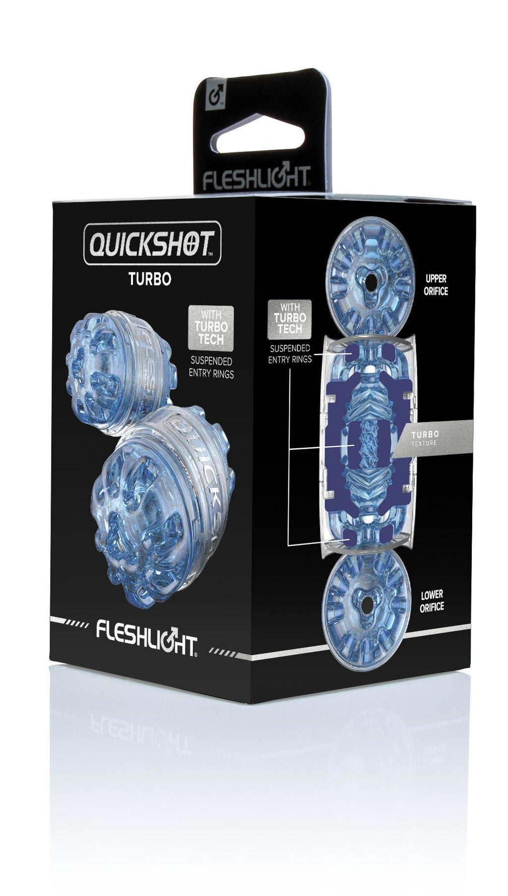 Fleshlight - Quickshot Turbo - Blau