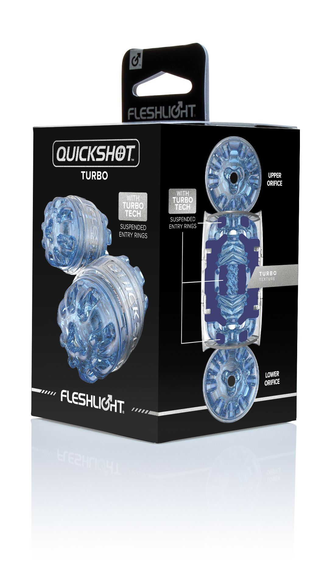 Fleshlight - Quickshot Turbo - Blau