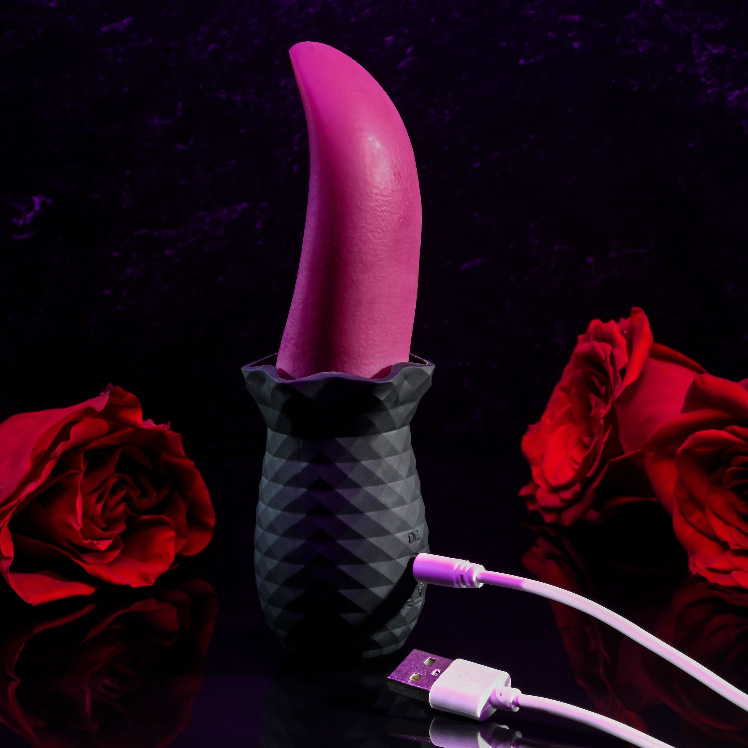 Evolved - Tongue Teaser Vibrator - Silikon-Zunge mit 10 Stufen und USB-Aufladung