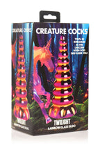 Creature Cocks - Twilight Regenbogen Glas Dildo