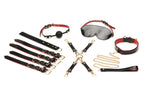 XR Brands - Lover's Luxe Bondage Set - Schwarz