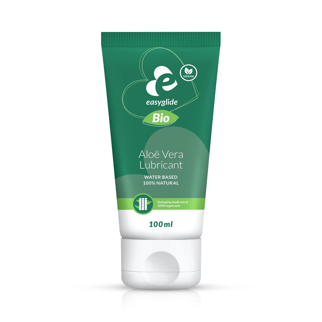 EasyGlide - Bio & Natural Gleitgel auf Wasserbasis mit Aloe vera - 100 ml