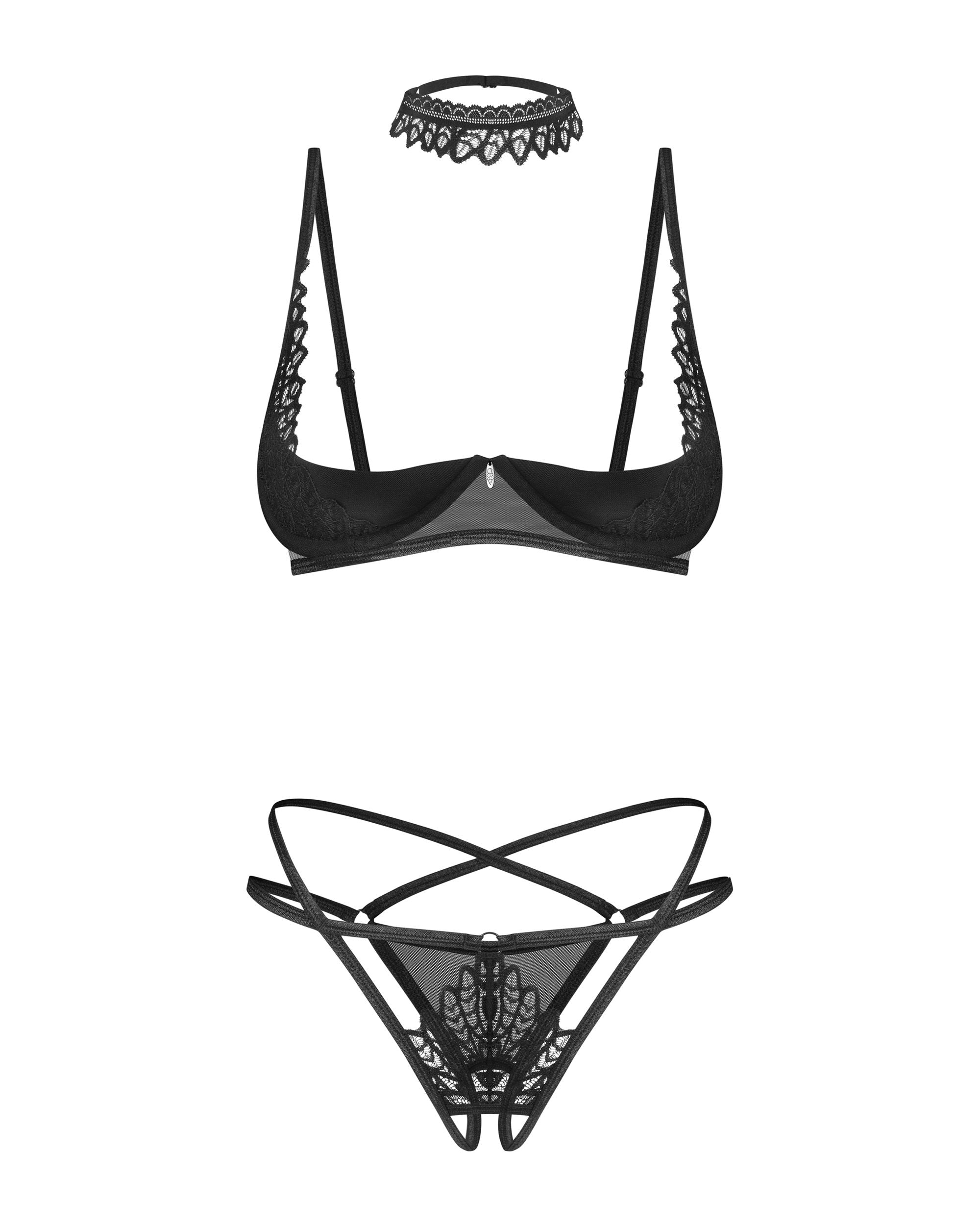Obsessive - Donarella 3-teiliges Set - M/L