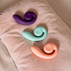 Snail Vibe - Gizi Rabbit Vibrator mit Doppelstimulation - Pfirsich