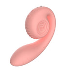 Snail Vibe - Gizi Rabbit Vibrator mit Doppelstimulation - Pfirsich